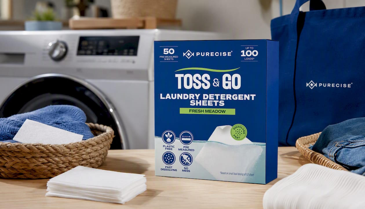 Laundry Detergent Sheets Box