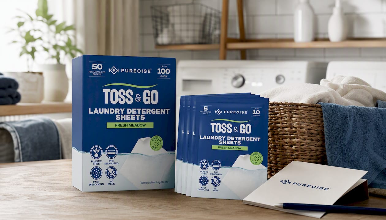 Laundry Detergent Sheets Box