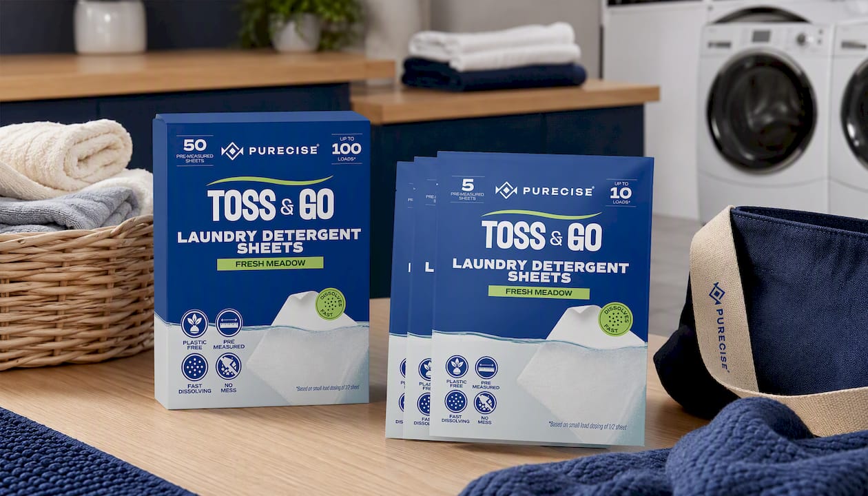 Laundry Detergent Sheets Box