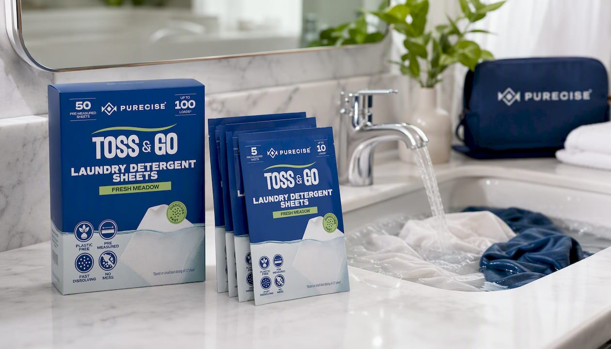 Laundry Detergent Sheets Box