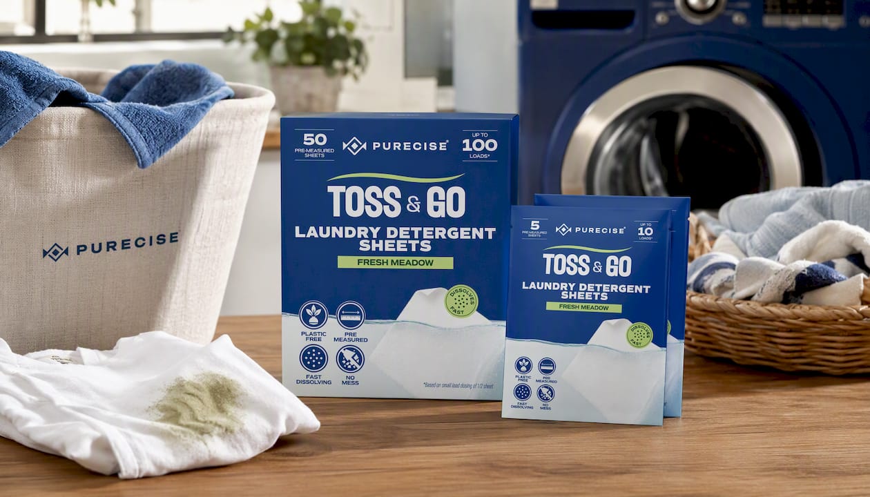 Laundry Detergent Sheets Box