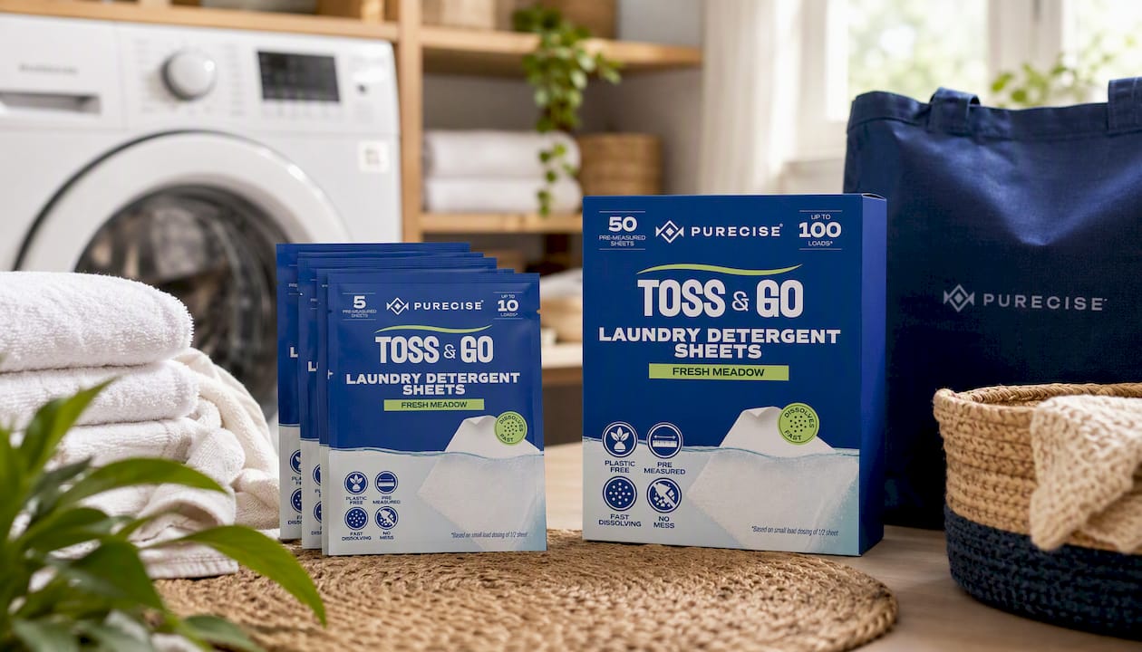 Laundry Detergent Sheets Envelopes