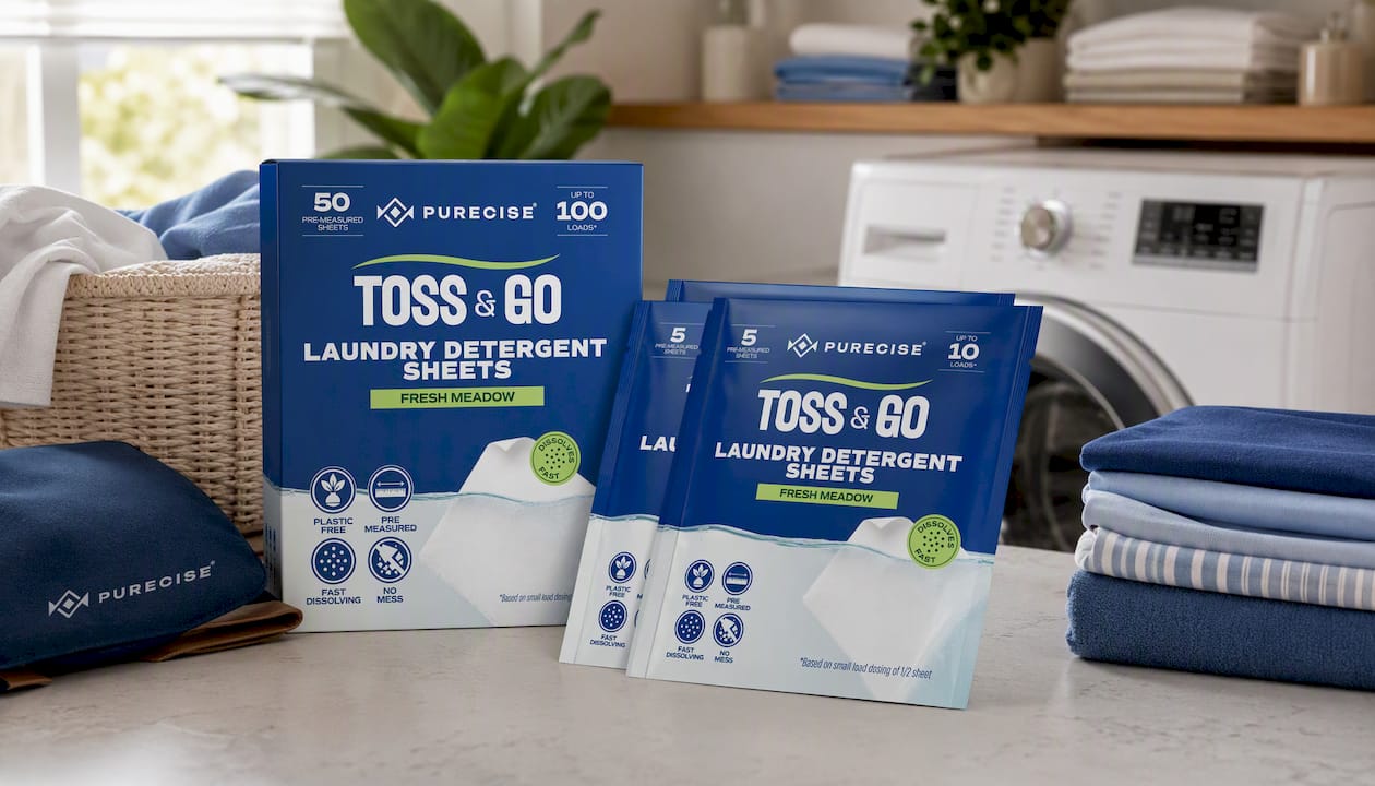 Laundry Detergent Sheets Box