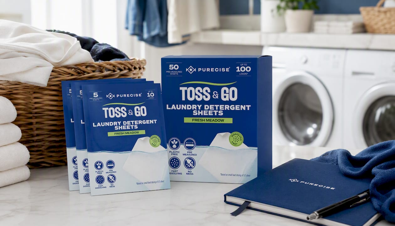 Laundry Detergent Sheets Envelopes