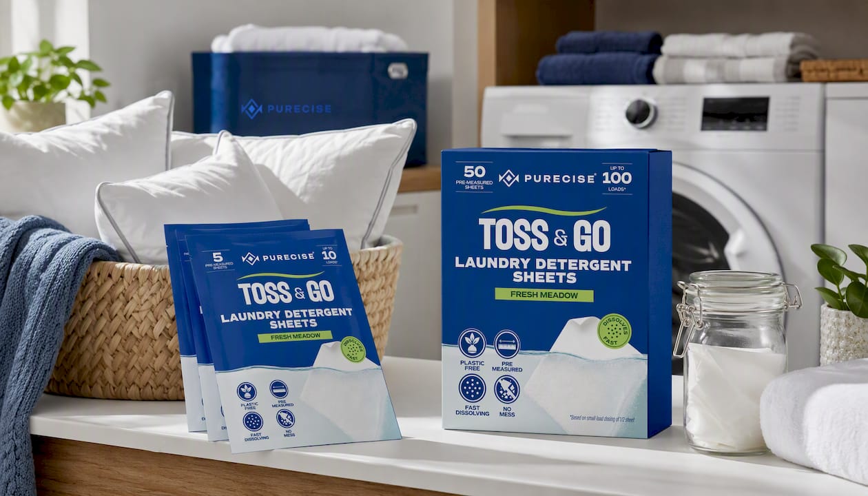 Laundry Detergent Sheets Box