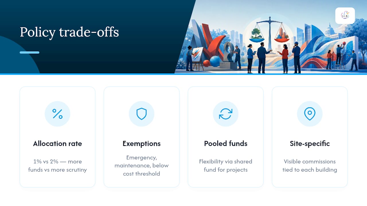 Setting the Percentage Right: Policy Trade-Offs — overview diagram