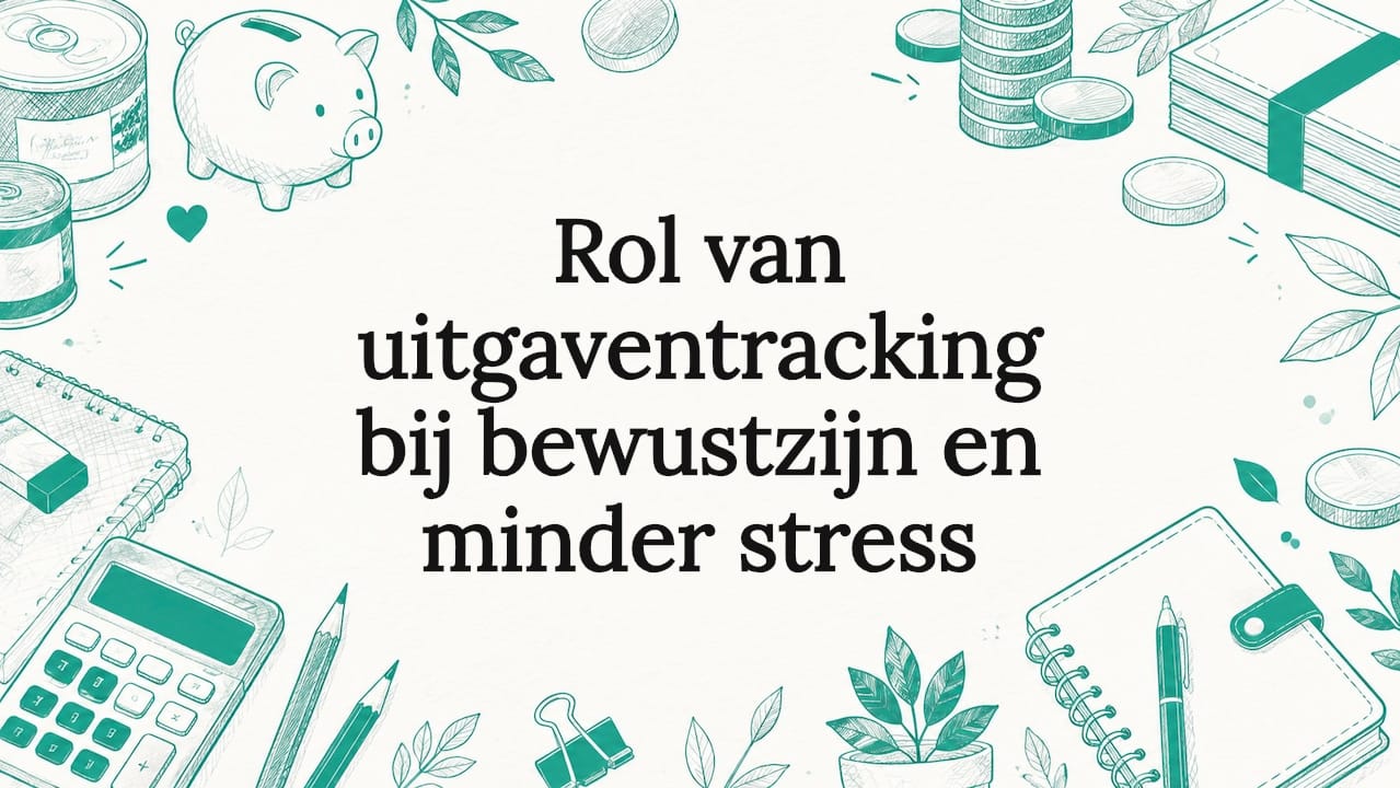 Rol van uitgaventracking bij bewustzijn en minder stress