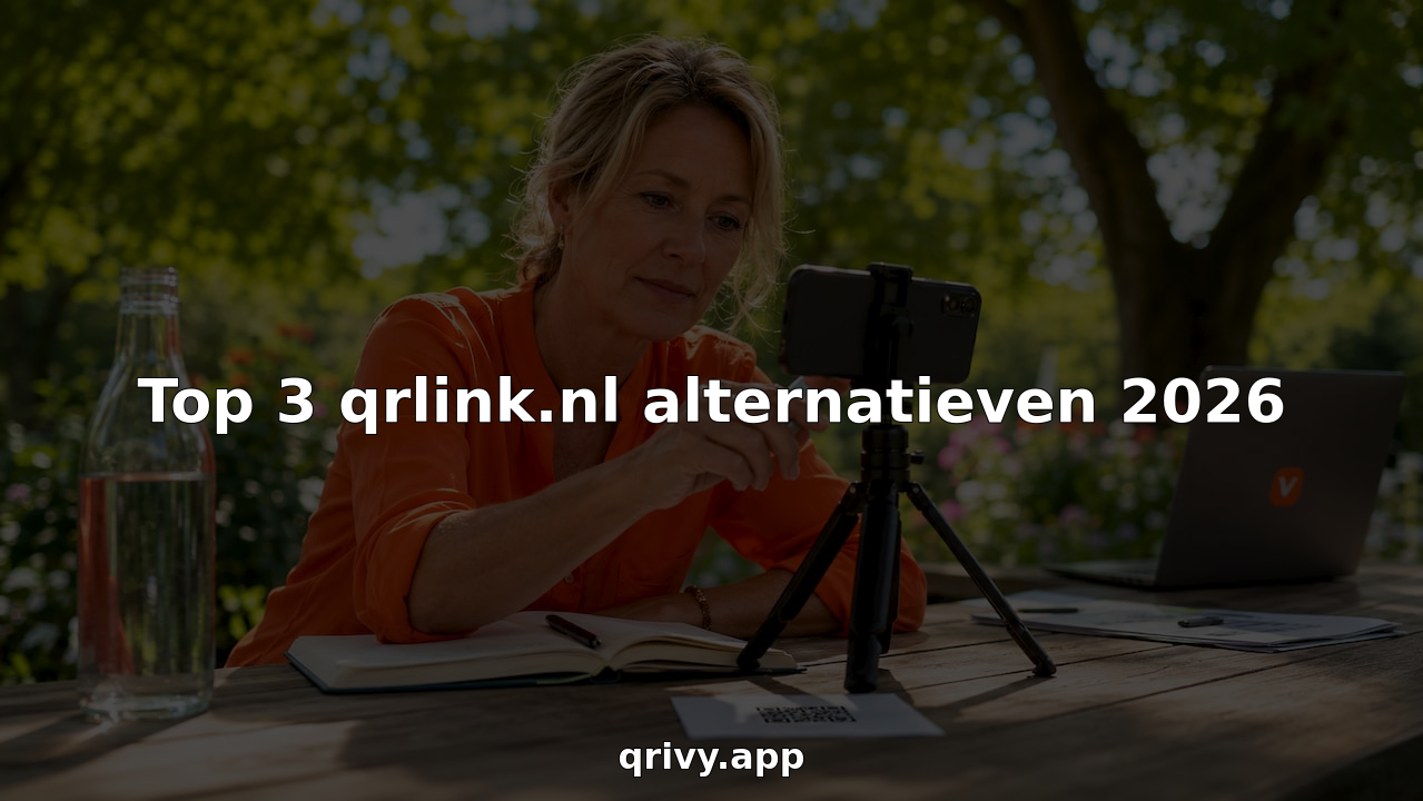 Iemand scant de QR-code die op tafel ligt in een café.