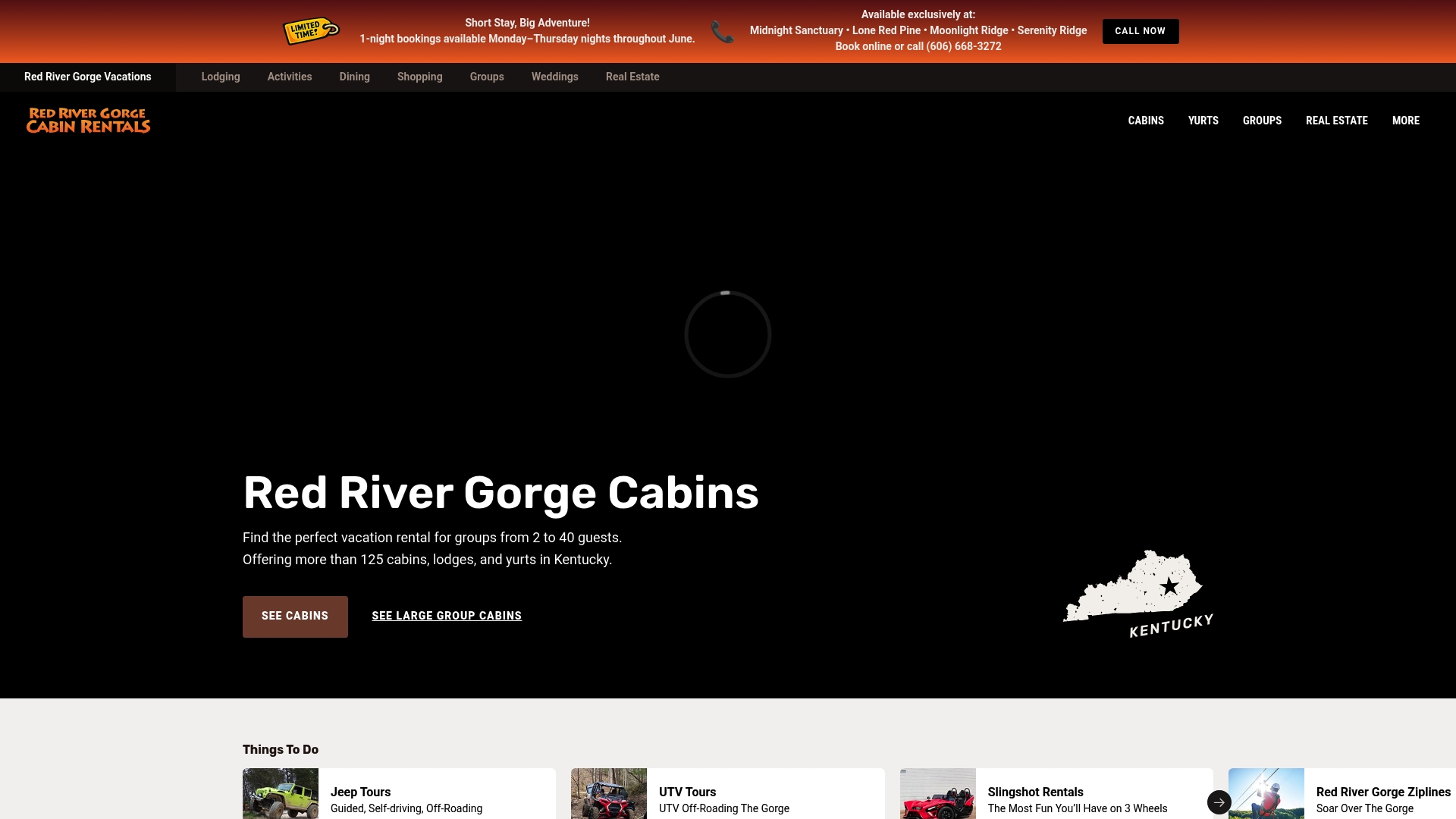 https://redrivergorgecabinrentals.com