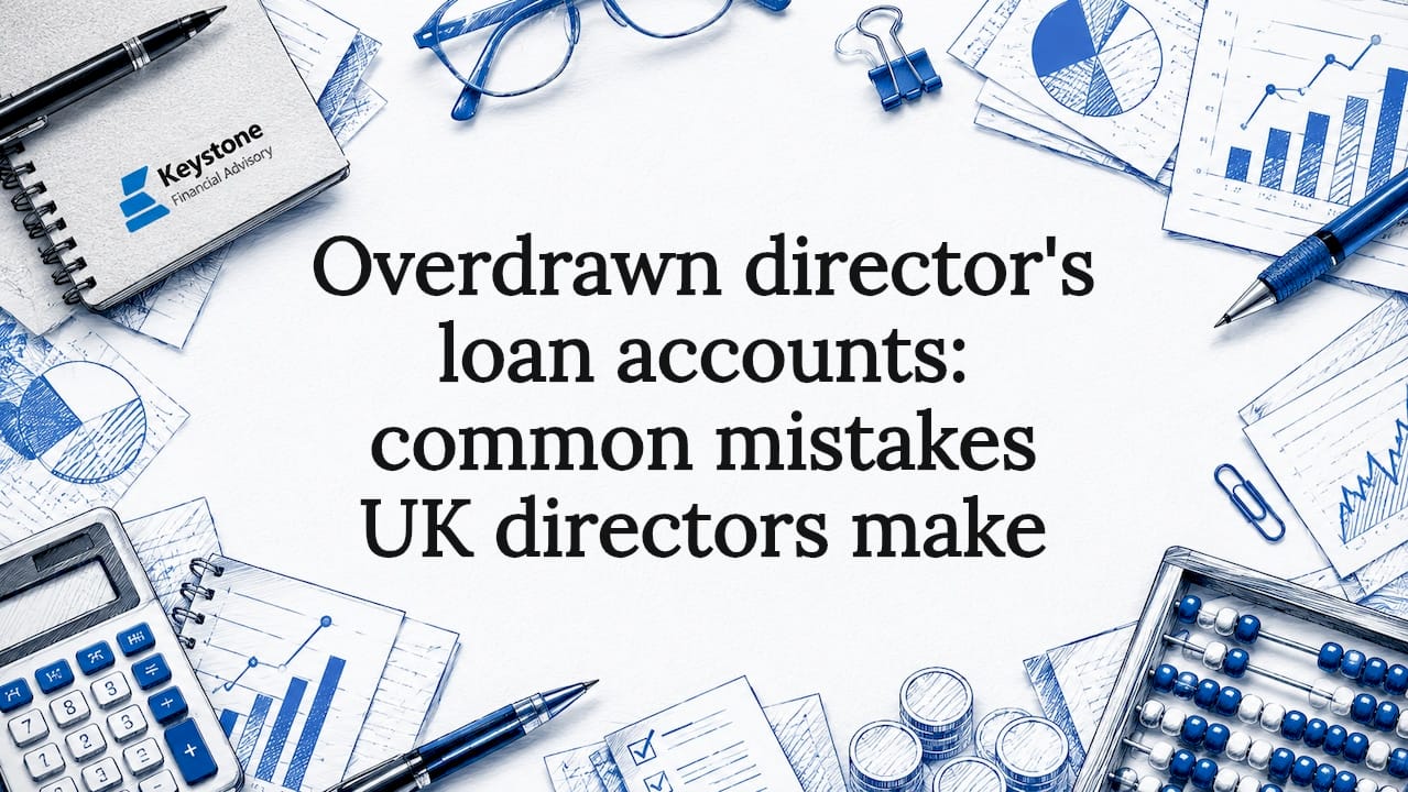 Decorative title card illustrating finance objects
