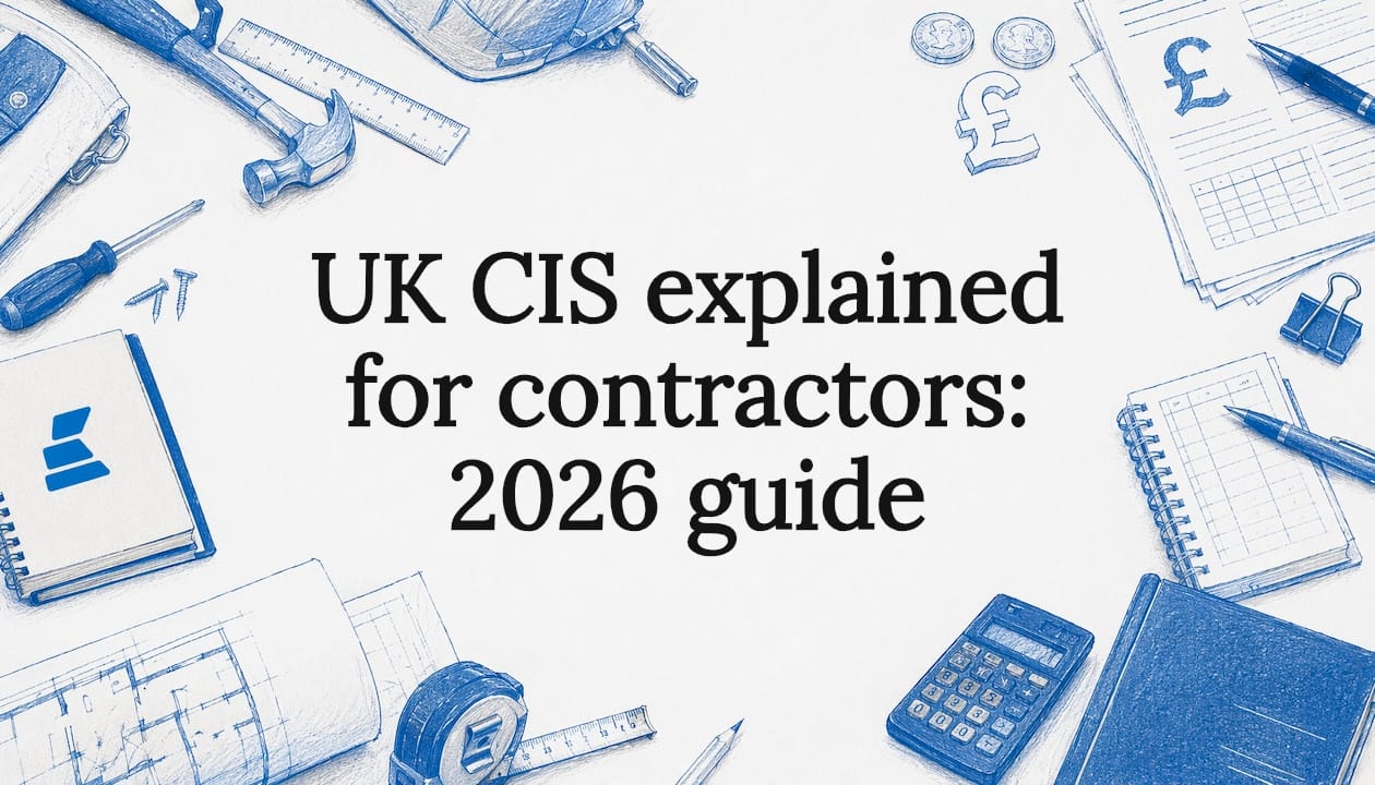 Decorative title card illustration for UK CIS guide