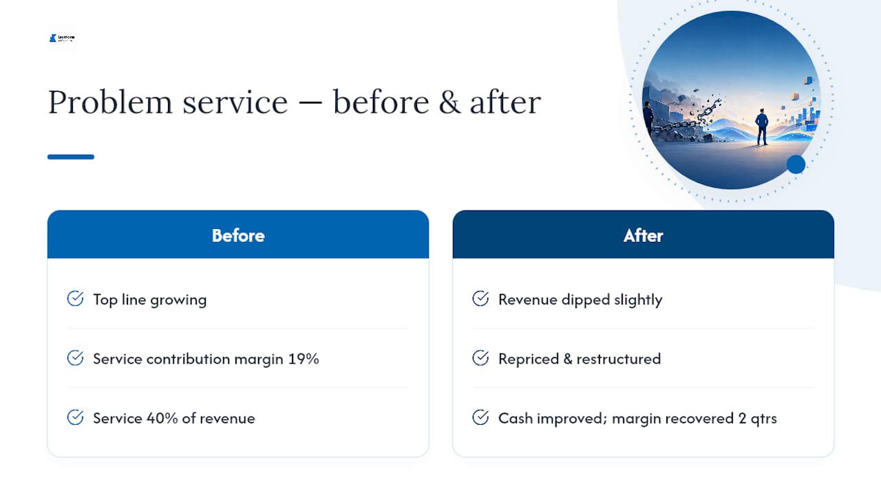 The accountant's view — overview diagram