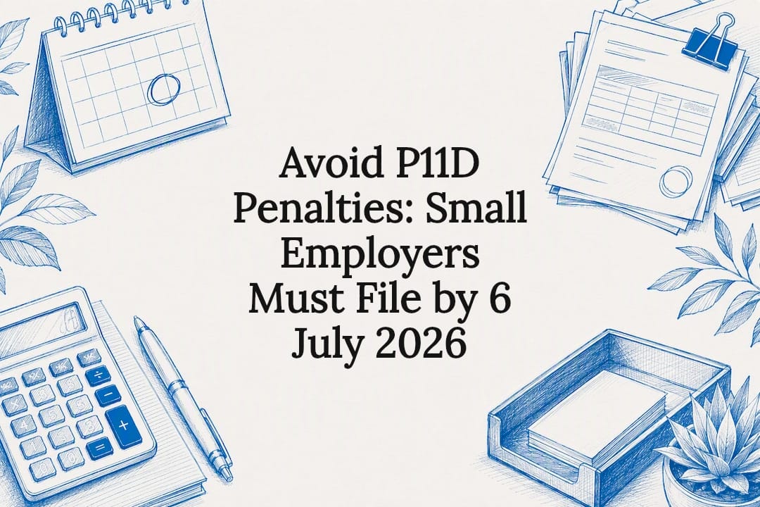 Decorative P11D compliance title card