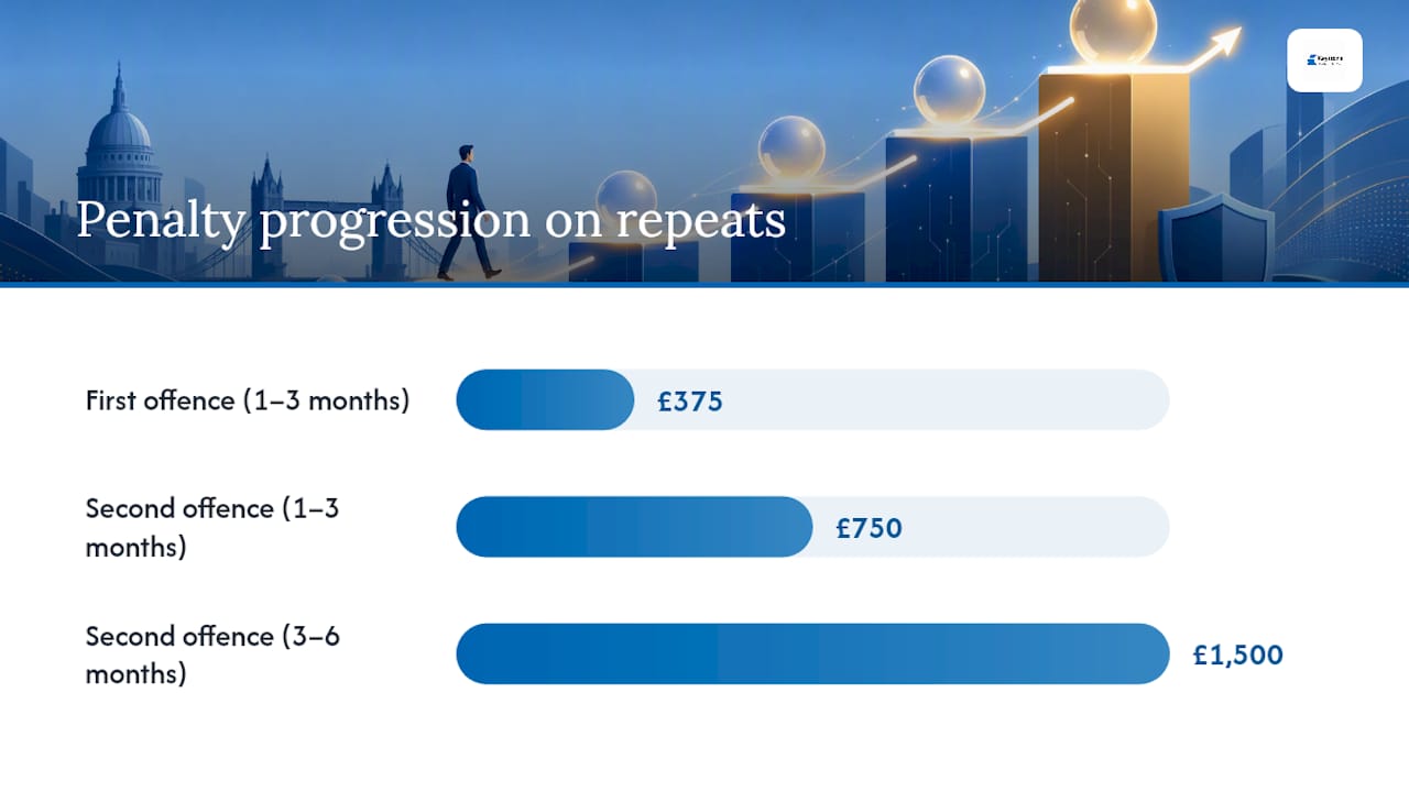 Late filing penalties doubling from £375 to £1,500