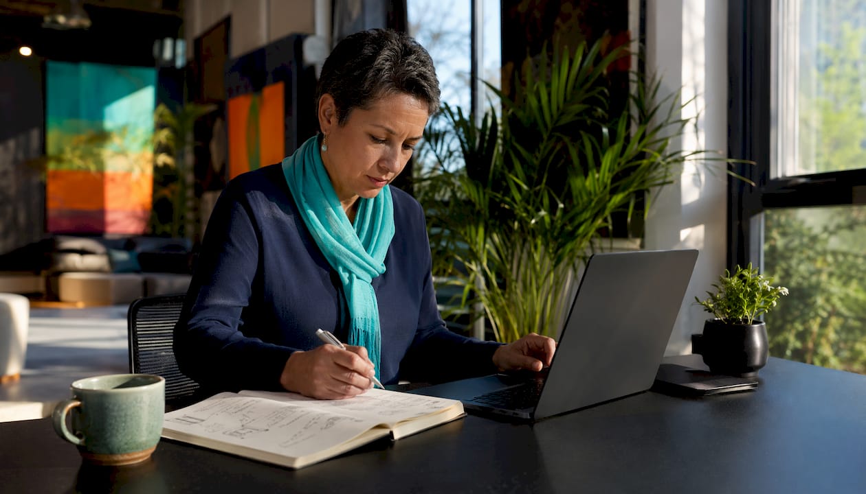 IT specialist integrating workforce management system