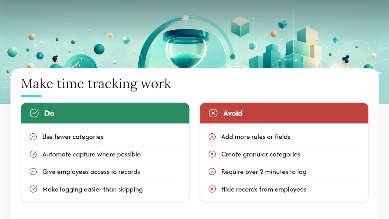 The real reason most time tracking fails small businesses, overview diagram