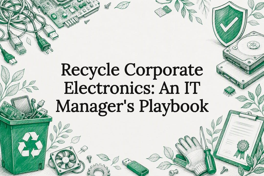Recycle Corporate Electronics: An IT Manager's Playbook