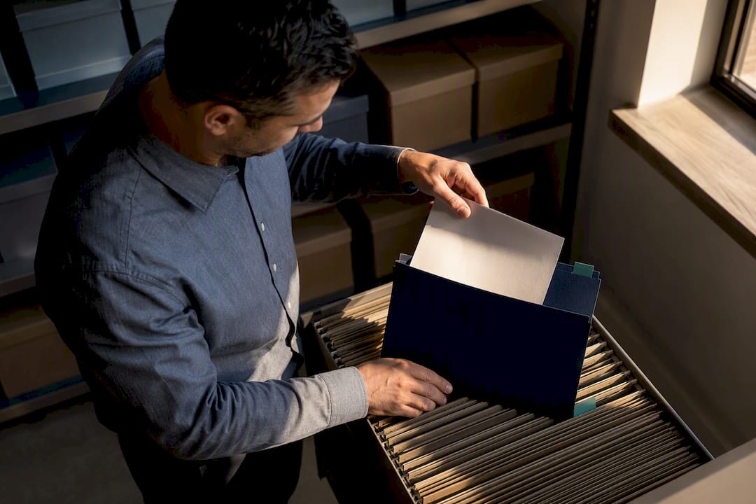 Dealer filing a signed vendor tax form