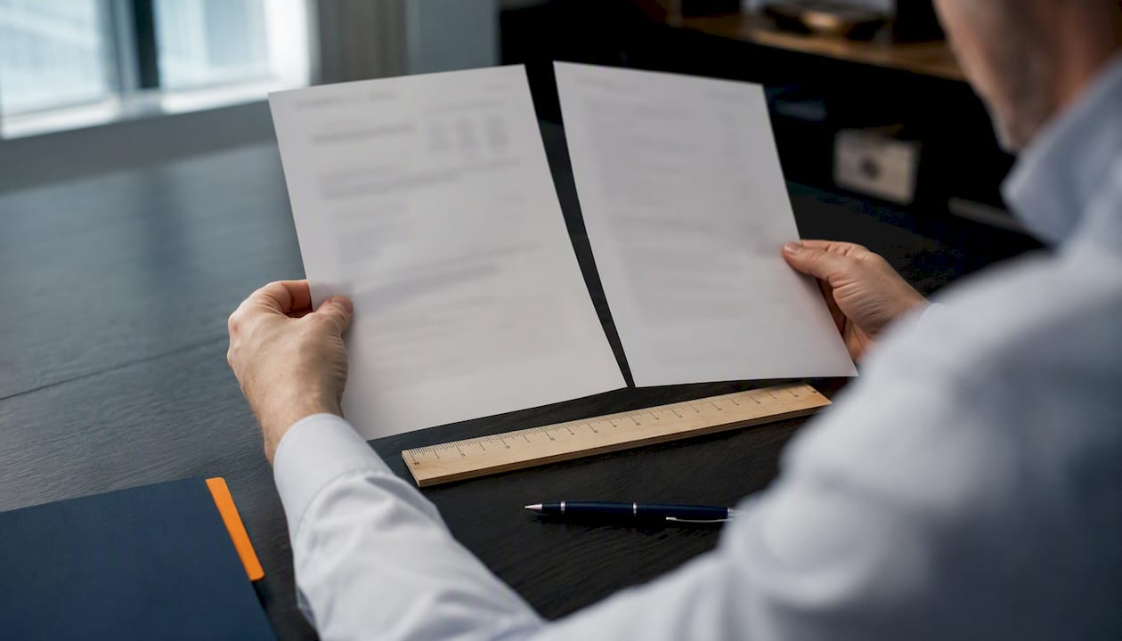 Underwriter reviewing mortgage seasoning dates