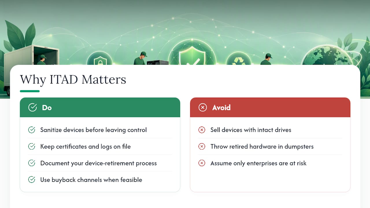 Why Does ITAD Matter for a Small Business?, overview diagram