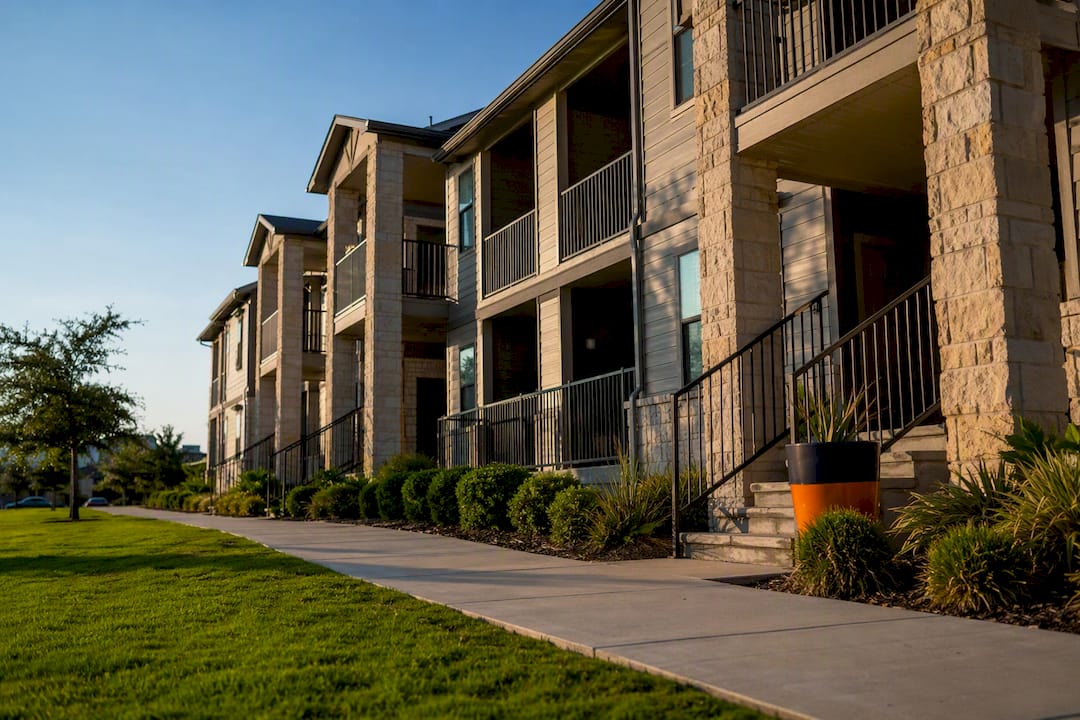 HOA-managed Texas rental property exterior
