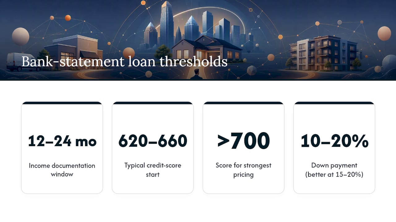 Bank Statement (Non-QM) Loans in Practice, overview diagram