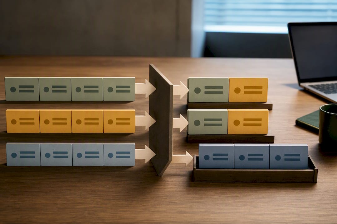 Illustration of matching audit records