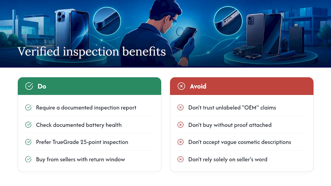 The Case for Verified Inspection Over Blind Trust — overview diagram