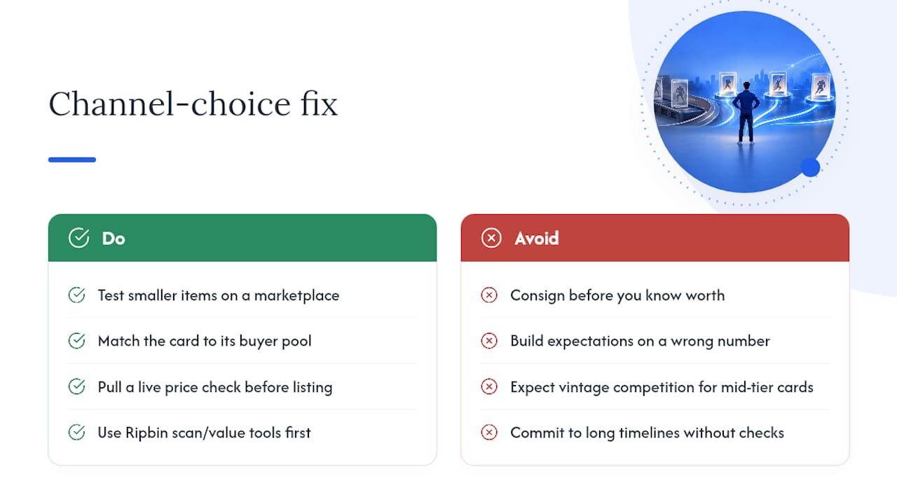 The Real Mistake Collectors Make With Channel Choice — overview diagram
