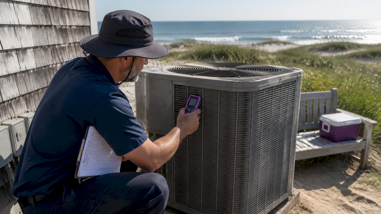 Why Coastal Properties Need HVAC Care Year-Round