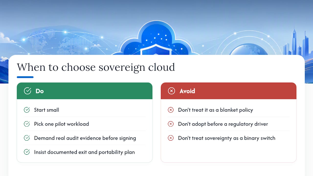 When is sovereign cloud actually the right call? — overview diagram
