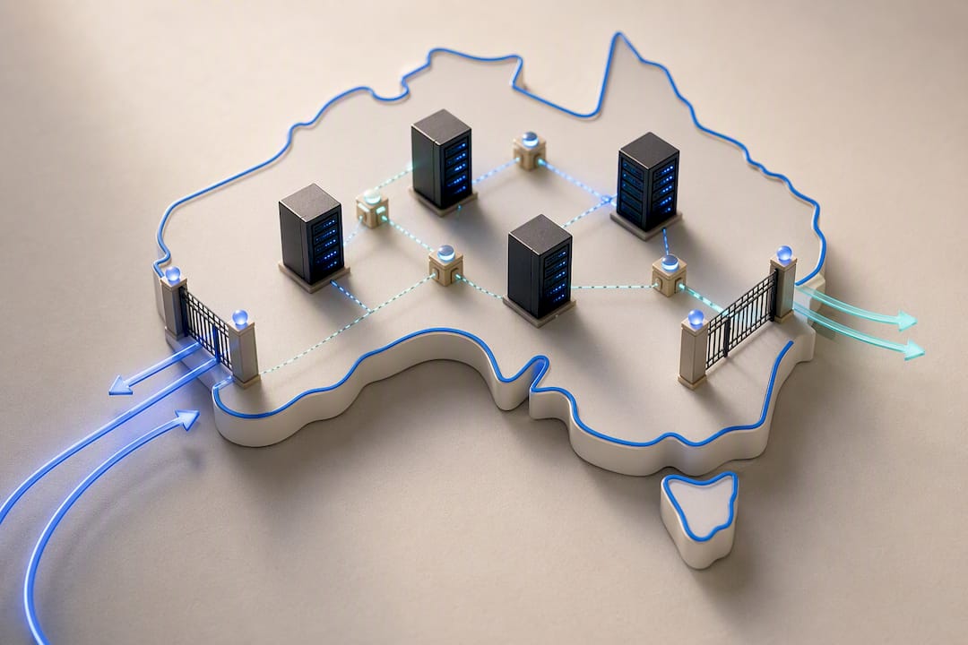 Sovereign Australian data hosting structure