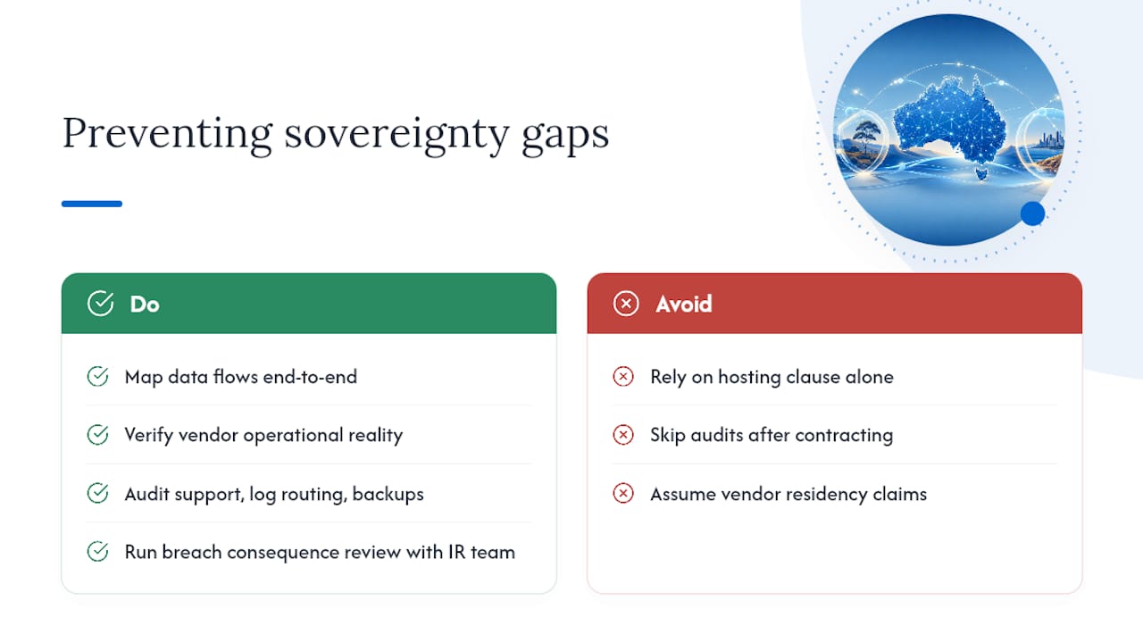 Case studies of data sovereignty breaches and lessons learned — overview diagram