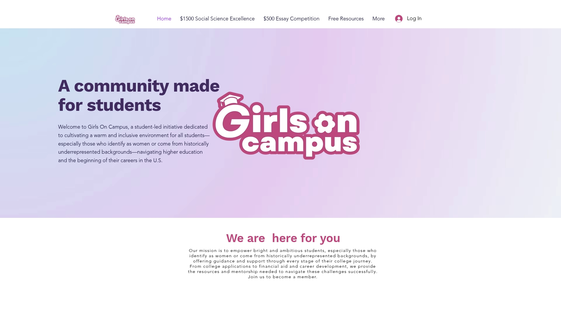 https://girlsoncampus.org