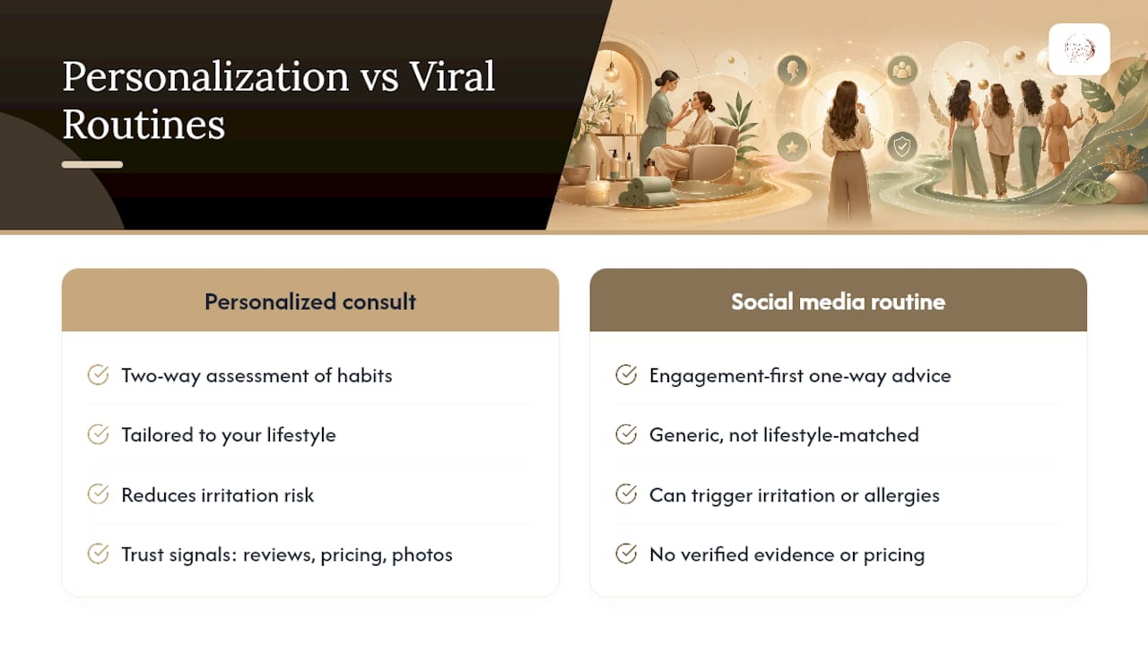 Why Personalized Consultations Beat Generic Advice — overview diagram