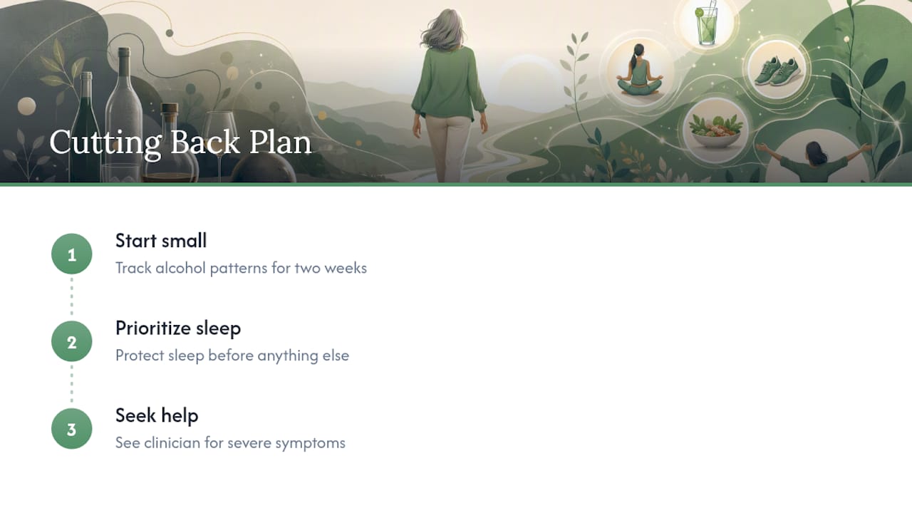 A Personal Note on Cutting Back Without Guilt — overview diagram