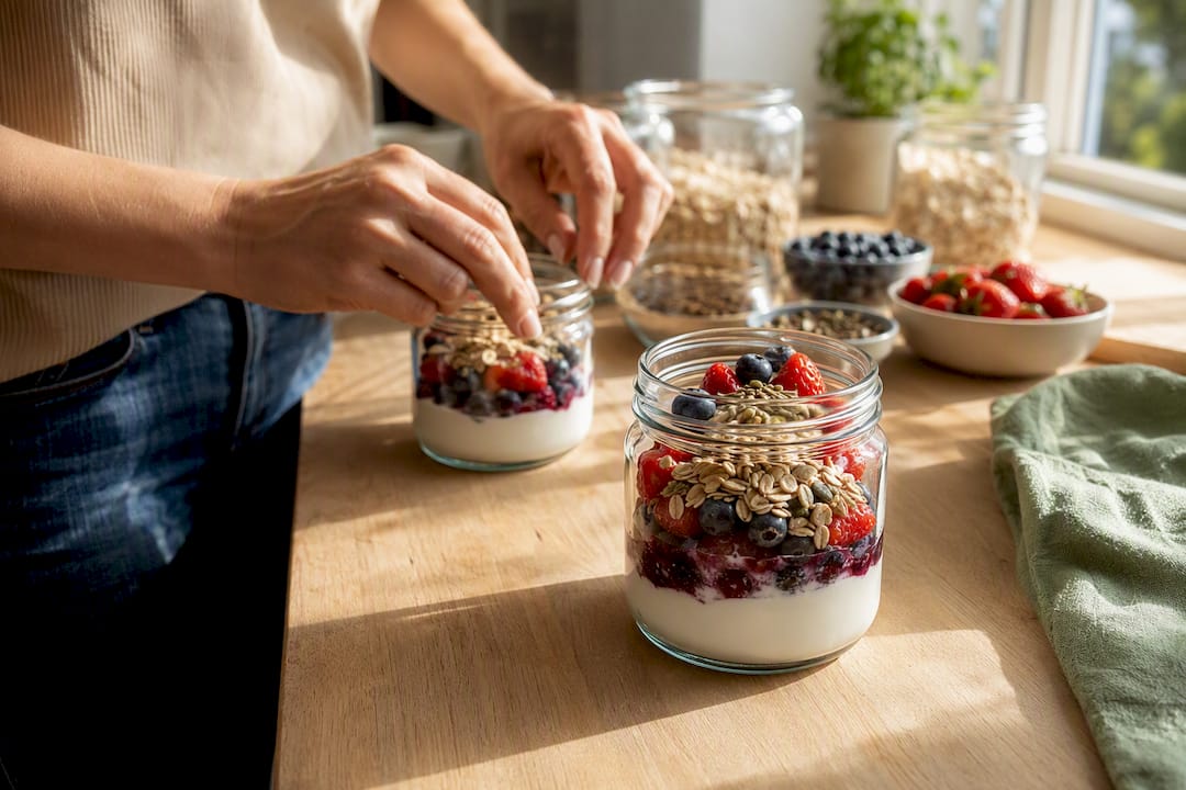 PCOS Breakfast Formula: Hit 20–30g Protein With Make Ahead Meals