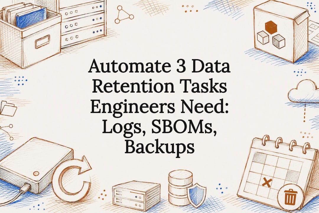 Data retention tasks title card