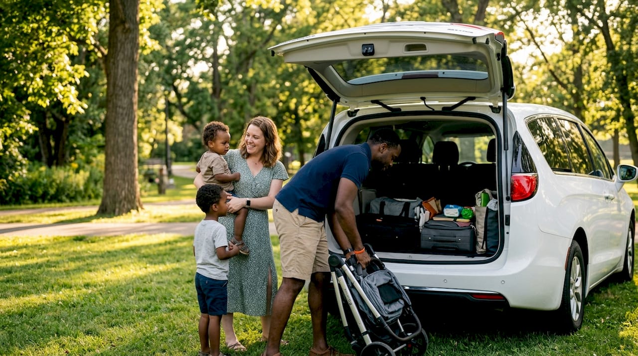 Stroller Storage in Rental Vans: A Family Travel Guide