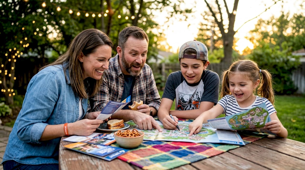 Plan a Family Theme Park Road Trip That Works