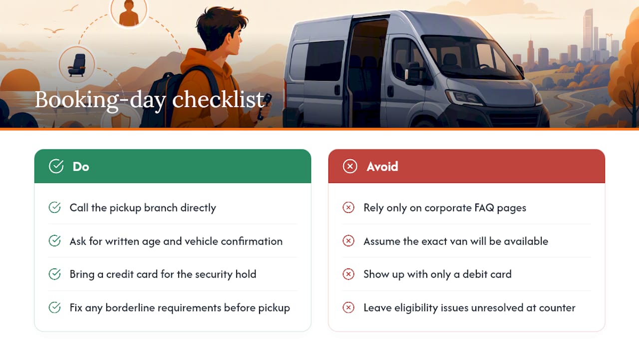 Booking-Day Pitfalls Worth Knowing About — overview diagram