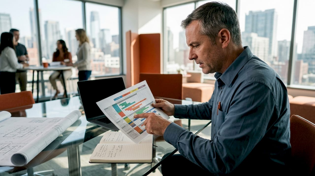 MEP Project Scheduling Checklist for Contractors