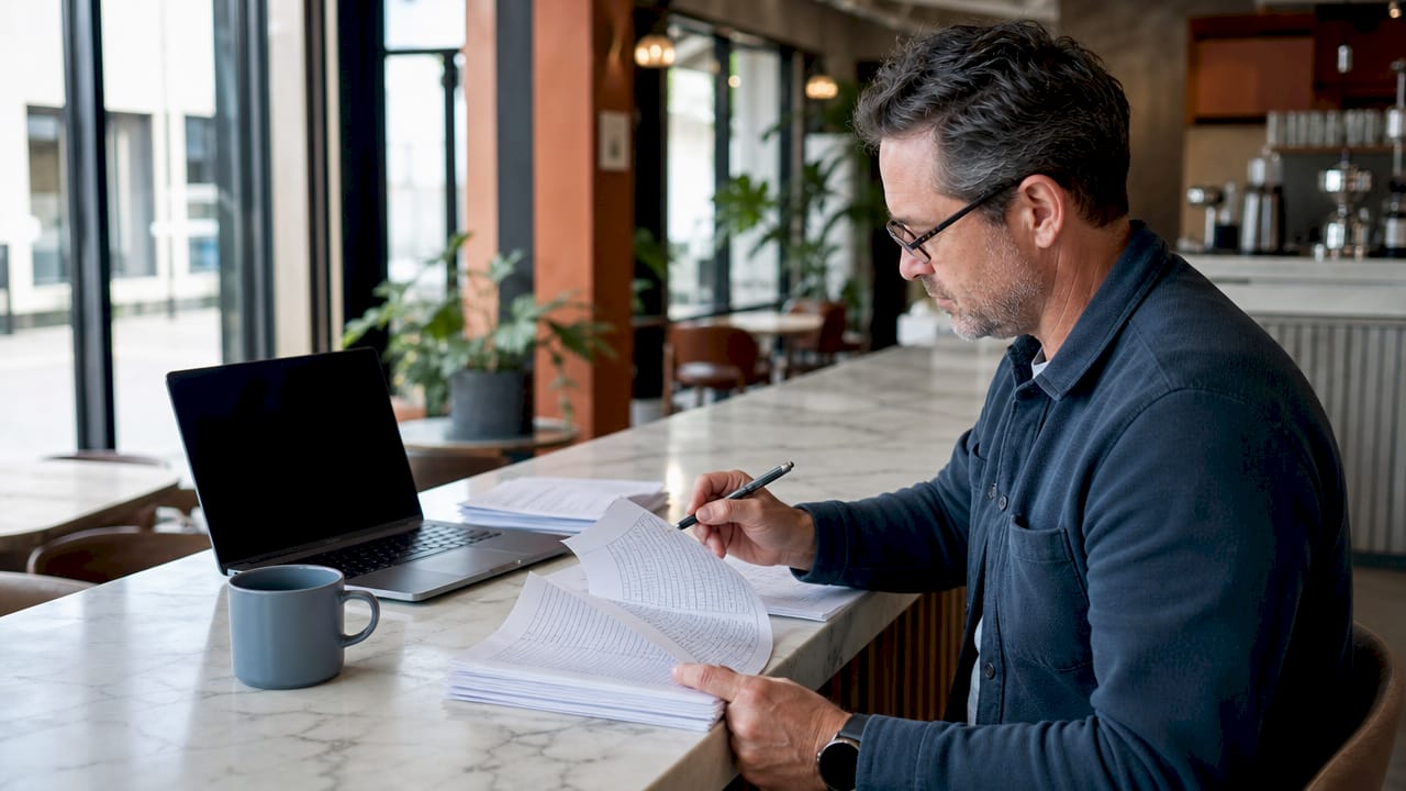 Administrator managing project support and billing documents