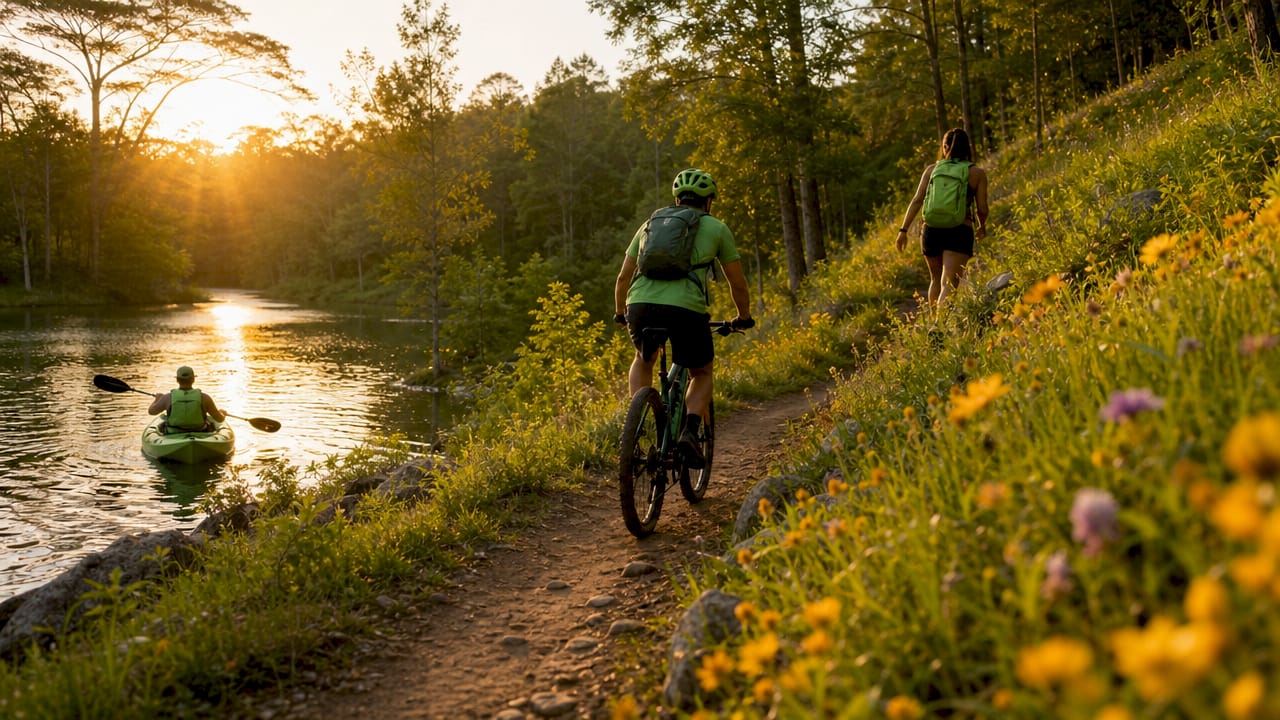 Diverse outdoor activities on multi-terrain tour
