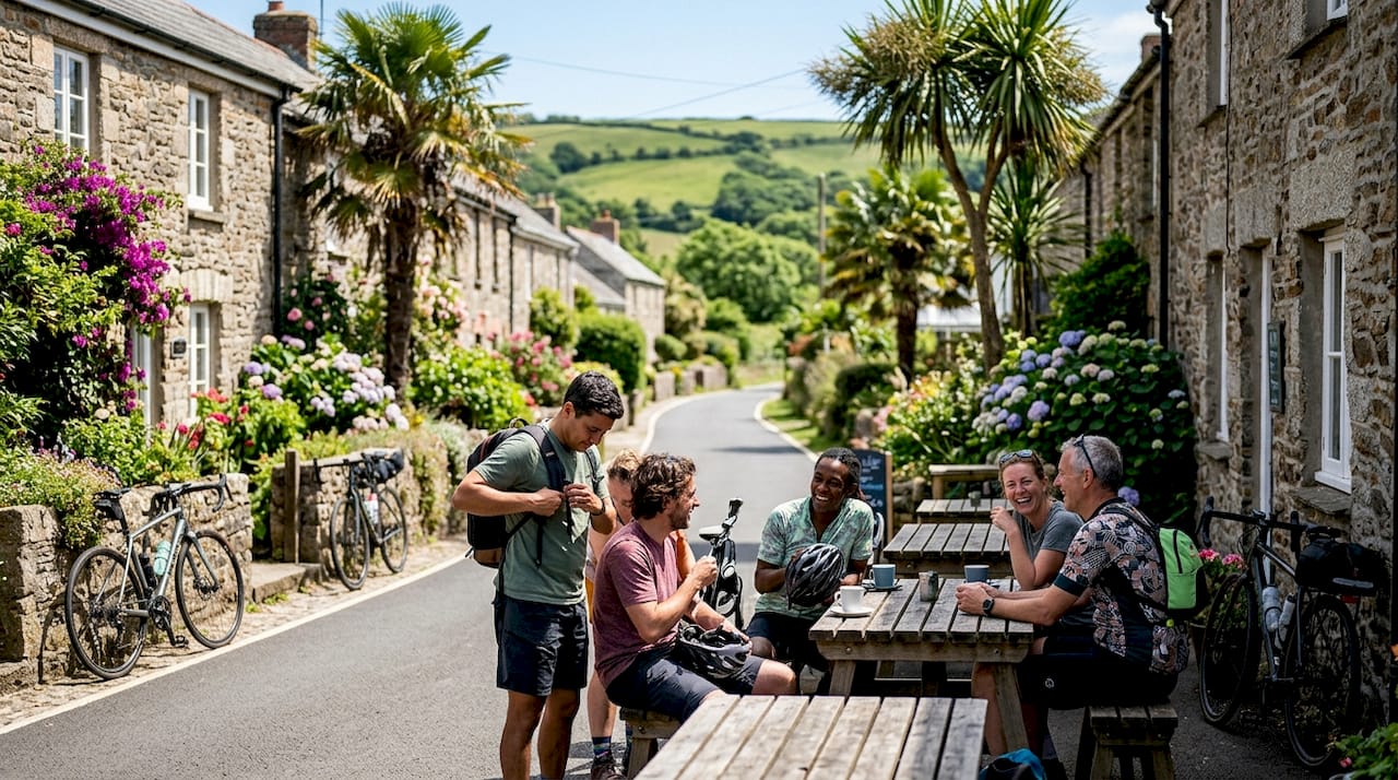 New trail and café supporting rural adventure tourism