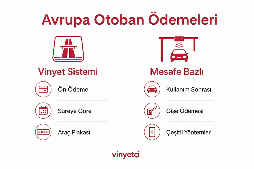 Vinyet sistemiyle mesafe bazlı ücretlendirme arasındaki farklar neler?