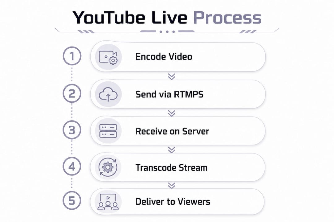 How YouTube Live Streaming Works 2026 Guide NeonStreamLab