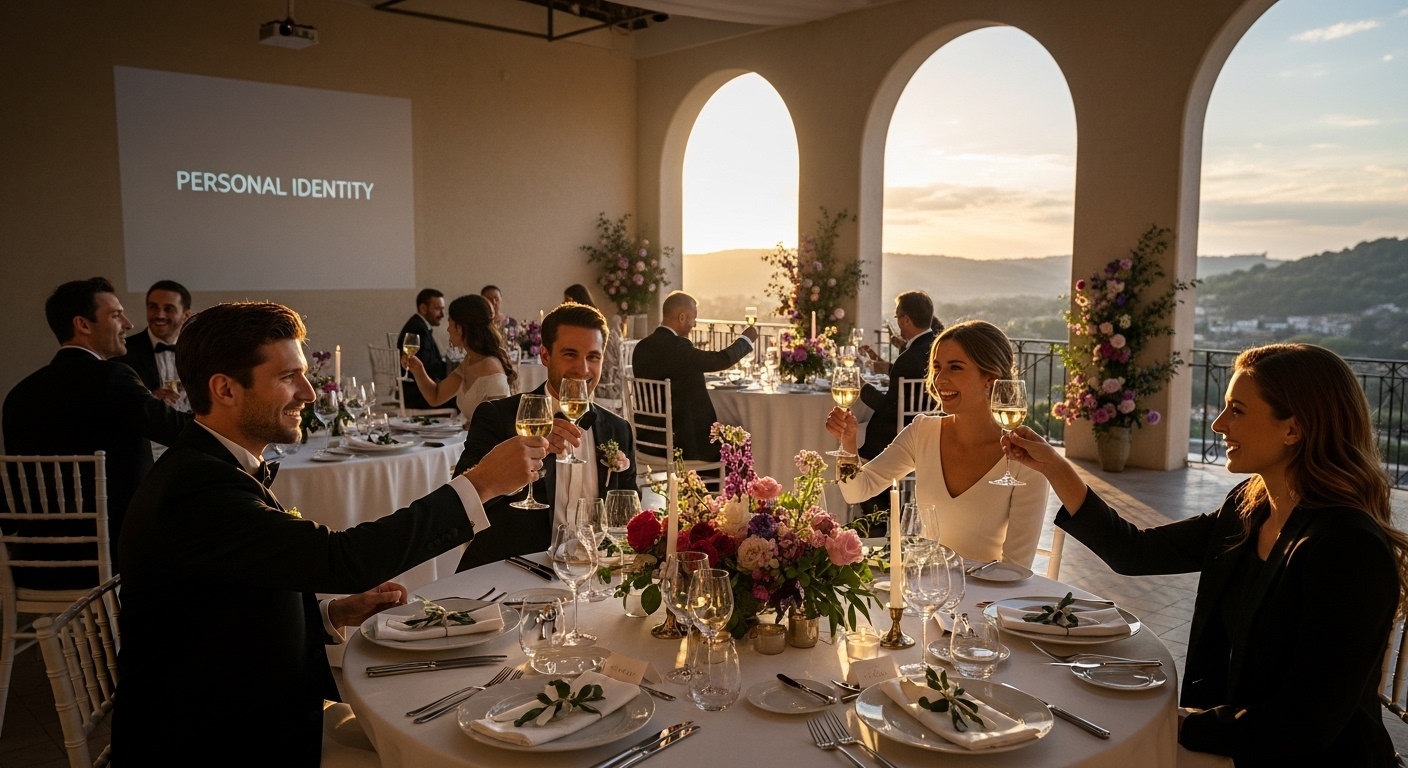 luxury wedding reception