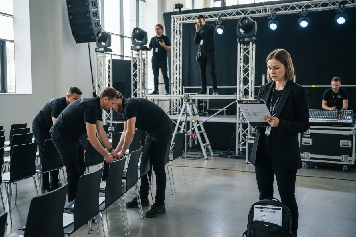event execution logistics