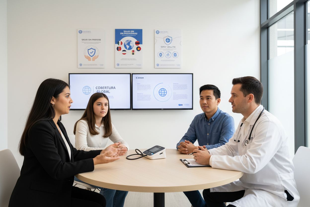 familia expatriada clínica internacional